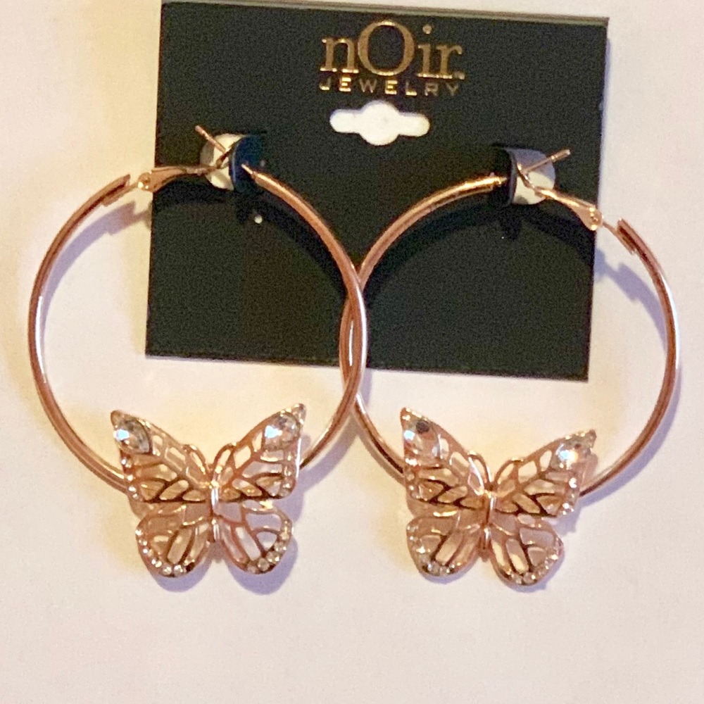 Gold plated earrings